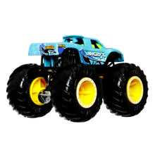 Încarcă imaginea în Galerie, Hot Wheels Monster Truck Camion Podium Crasher cu culori Schimbatoare