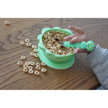 Încarcă imaginea în Galerie, Melii Set 2 Castronele cu Ventuza Silicon Model Dinozaur