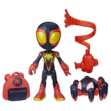 Încarcă imaginea în Galerie, Spider-Man Spidey Prietenii Extraordinari Set Figurina Miles Morales Spider Man 10cm