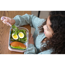 Încarcă imaginea în Galerie, Melii Recipient Sticla 740ml cu Husa Antiderapanta Silicon Roz