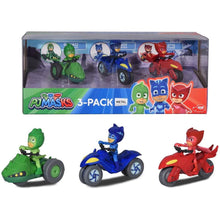 Încarcă imaginea în Galerie, Dickie Eroi in Pijamale Set 3 Motociclete cu Figurina