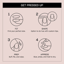 Încarcă imaginea în Galerie, OPI xPress-On Kit Unghii False cu Efect de Gel - French Press - Classic