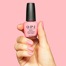Încarcă imaginea în Galerie, OPI Nail Lacquer Bathtime Bubbly Roz 15ml - Lac de Unghii Pigmentat