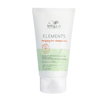Încarcă imaginea în Galerie, Wella Professionals Care Elements PreShampoo Clay 70ml - Tratament Pre-Samponare Pentru Scalpul Gras