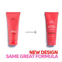 Încarcă imaginea în Galerie, Wella Professionals Invigo Brilliance Conditioner Coarse 200ml - Balsam pentru Par Vopsit Fir Gros