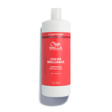 Încarcă imaginea în Galerie, Wella Professionals Invigo Brilliance Conditioner Coarse 1000ml - Balsam pentru Par Vopsit Fir Gros