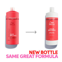 Încarcă imaginea în Galerie, Wella Professionals Invigo Brilliance Conditioner Coarse 1000ml - Balsam pentru Par Vopsit Fir Gros