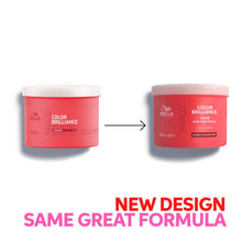 Încarcă imaginea în Galerie, Wella Professionals Invigo Brilliance Mask Coarse 500ml - Masca pentru Par Vopsit Fir Gros