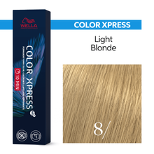 Încarcă imaginea în Galerie, Wella Professionals Color Xpress Light Blonde 8/ 60ml - Vopsea Permanenta