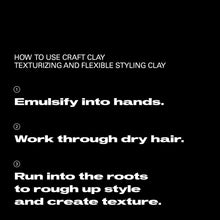 Încarcă imaginea în Galerie, Sebastian Professional Craft Clay Texturizing & Flexible Styling Clay 50g - Ceara de Par