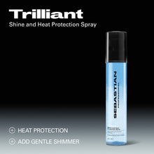 Încarcă imaginea în Galerie, Sebastian Professional Trilliant Shine and Heat Protection Spray 150ml - Spray de Par