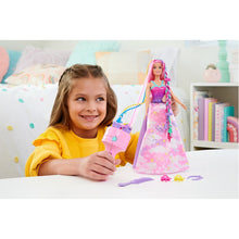 Încarcă imaginea în Galerie, Barbie Dreamtopia Papusa cu Aparat de Coafat