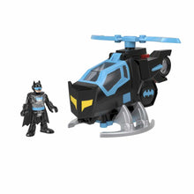 Încarcă imaginea în Galerie, Fisher Price Imaginext DC Super Friends Vehicul Elicopter cu Figurina Batman cu Costum Negru