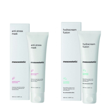 Încarcă imaginea în Galerie, Set Mesoestetic - Demachiant Hydra Fusion 100ml si Masca Anti Stres 100ml