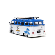 Încarcă imaginea în Galerie, Jada Toys Masina din Metal Volkswagen T1 Bus si Figurina Mickey Mouse