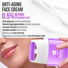 Încarcă imaginea în Galerie, 7DAYS Crema de Fata My Beauty Week Anti-Age Retinol Massager 40ml - Tratament Anti-rid