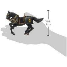 Încarcă imaginea în Galerie, Papo Personaje Medievale Fantastice Figurina Cal Negru in Armura
