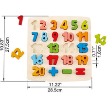 Încarcă imaginea în Galerie, Hape Puzzle Matematica Chunky