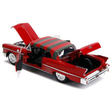 Încarcă imaginea în Galerie, Jada Toys Macheta Metalica Freddy Krueger 1958 Cadillac Model 62