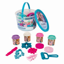 Încarcă imaginea în Galerie, AS Galetusa cu 4 Borcanase de Plastilina si Accesorii Frozen