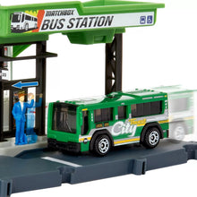 Încarcă imaginea în Galerie, Matchbox Set Action Drivers Statia de Autobuz