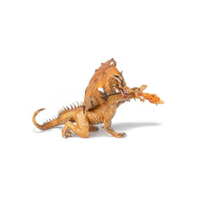 Încarcă imaginea în Galerie, Papo Personaje Fantastice Figurina Dragon cu Doua Capete Auriu