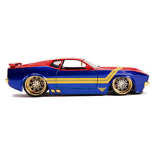 Încarcă imaginea în Galerie, Jada Toys Masinuta Metalica Captain Marvel 1973 Ford Mustang Mach 1