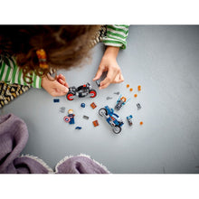 Încarcă imaginea în Galerie, Lego Super Heroes Motocicletele lui Black Widow si Captain America