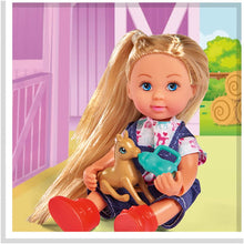 Încarcă imaginea în Galerie, Steffi Love Papusa Evi Medic Veterinar cu Calut si Manz