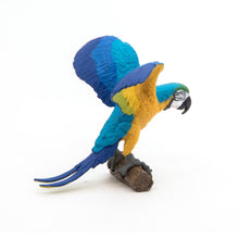 Încarcă imaginea în Galerie, Papo Animale Salbatice Figurina Papagal Ara Albastru