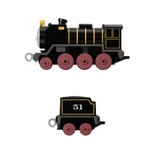 Încarcă imaginea în Galerie, Fisher Price Thomas Locomotiva cu Vagon Push Along Hiro