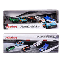 Încarcă imaginea în Galerie, Majorette Set 5 Masinute Metalice Porsche 7.5cm