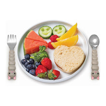 Încarcă imaginea în Galerie, Melii Set 4 Tacamuri Colorate Model Pisica and Bulldog