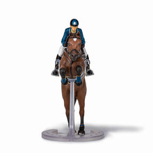 Încarcă imaginea în Galerie, Papo Rase de Cai si Ponei Figurina Set Jocheu si Cal Sarind