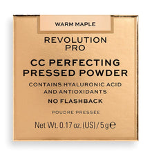 Încarcă imaginea în Galerie, Revolution Pro CC Perfecting Pressed Powder Warm Maple - Pudra 5g