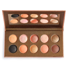 Încarcă imaginea în Galerie, Revolution Pro Bronzed Glow Shadow Palette - Paleta Machiaj 15g