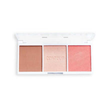 Încarcă imaginea în Galerie, Makeup Revolution Relove Colour Play Contour Trio Palette Sugar - Paleta Fard de Ochi