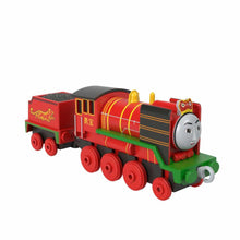 Încarcă imaginea în Galerie, Fisher Price Thomas Locomotiva cu Vagon Push Along Yong Bao