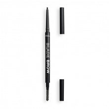 Încarcă imaginea în Galerie, Makeup Revolution Relove Blade Brow Pencil Granite - Creion Sprancene
