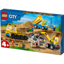 Încarcă imaginea în Galerie, Lego City Camioane de Constructie si Macara cu Bila Pentru Demolari