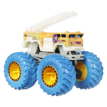 Încarcă imaginea în Galerie, Hot Wheels Monster Truck Glow in The Dark Masinuta 5 Alarm