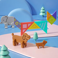 Încarcă imaginea în Galerie, Hola Joc Educational Tangram Magnetic