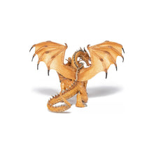 Încarcă imaginea în Galerie, Papo Personaje Fantastice Figurina Dragon cu Doua Capete Auriu