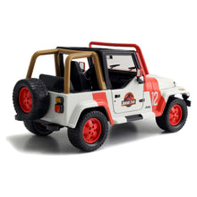 Încarcă imaginea în Galerie, Jada Toys Masinuta Metalica Jurassic World 1992 Jeep Wrangler