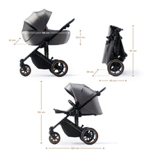 Încarcă imaginea în Galerie, Kinderkraft Carucior 3 In 1 Kinderkraft Prime 2 3In1 Mink Pro Grey