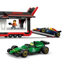 Încarcă imaginea în Galerie, Lego City Camion F1 cu Masinile F1 RB20 Si AMR24