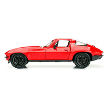 Încarcă imaginea în Galerie, Jada Toys Masinuta Metalica Fast And Furious 1966 Chevy Corvette