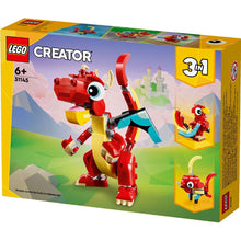 Încarcă imaginea în Galerie, Lego Creator 3In1 Dragon Rosu