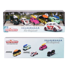 Încarcă imaginea în Galerie, Majorette Set 5 Masinute din Metal Volkswagen 7.5cm
