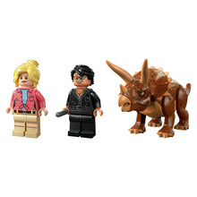 Încarcă imaginea în Galerie, Lego Jurrasic World Cercetarea Dinozaurului Triceratops